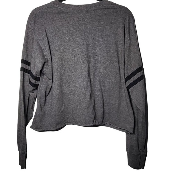 Disney Minnie Mouse long sleeve jersey crop top size medium - Picture 2 of 5